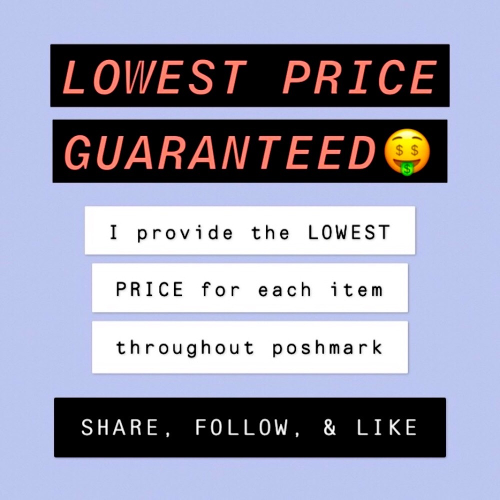 LOWEST PRICE GUARANTEED💯✅